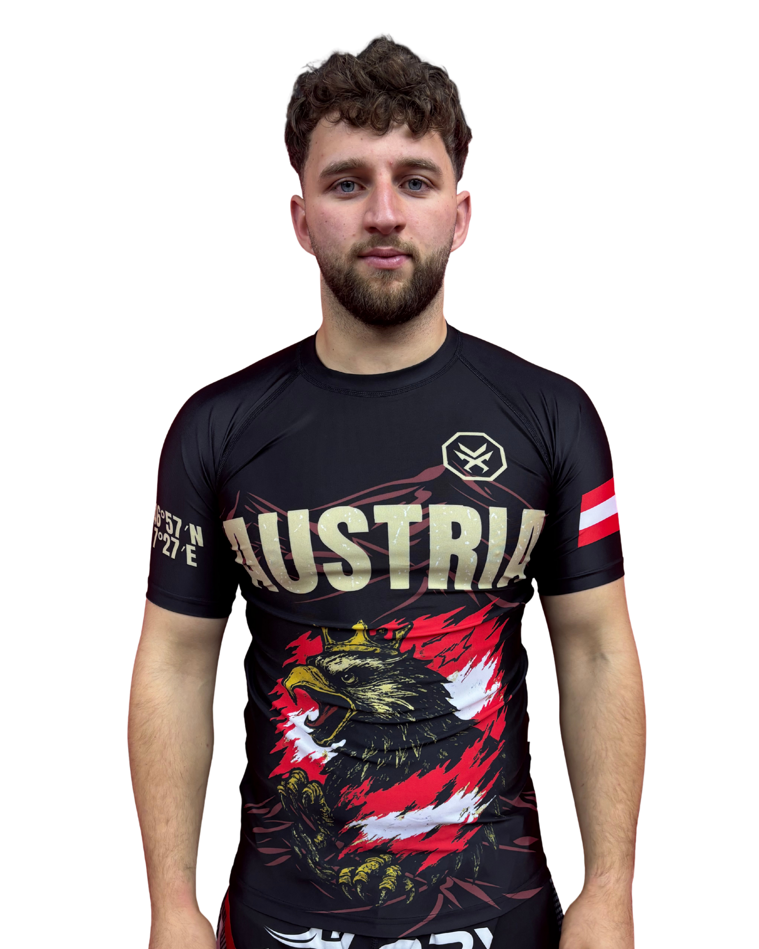 Rashguard – AUSTRIA Edition (Kurzarm) Österreich