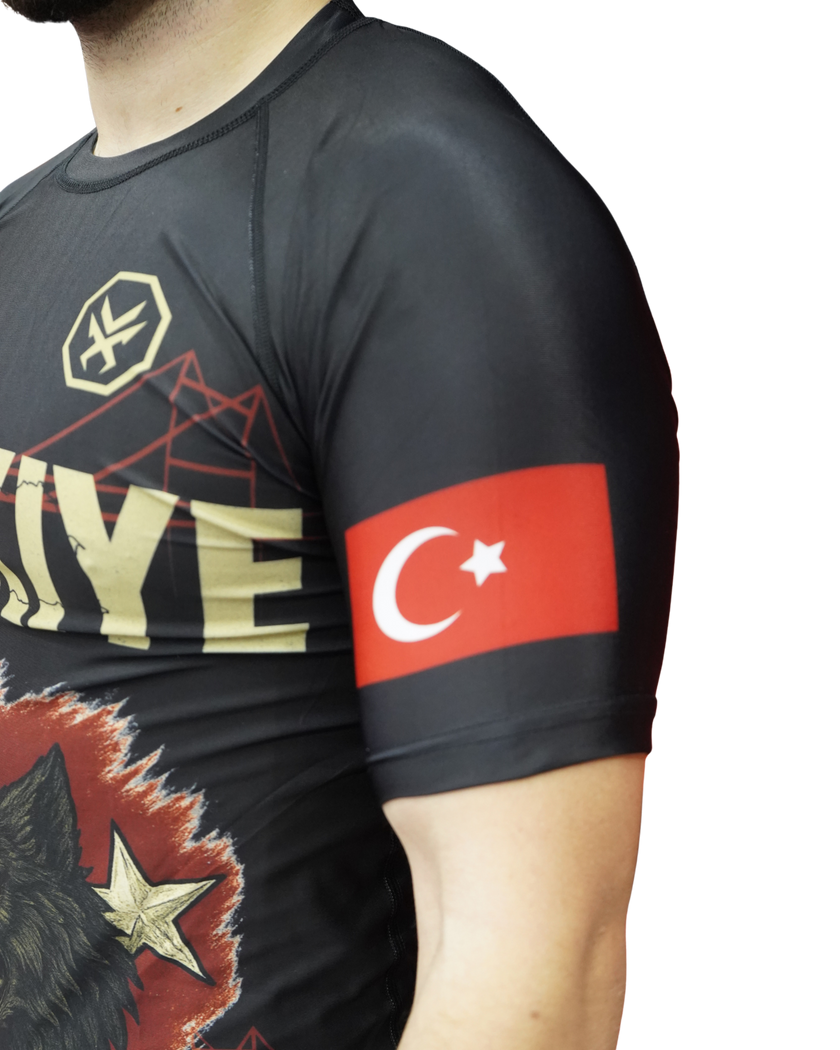 Rashguard  – TÜRKIYE Edition (Kurzarm) Türkei