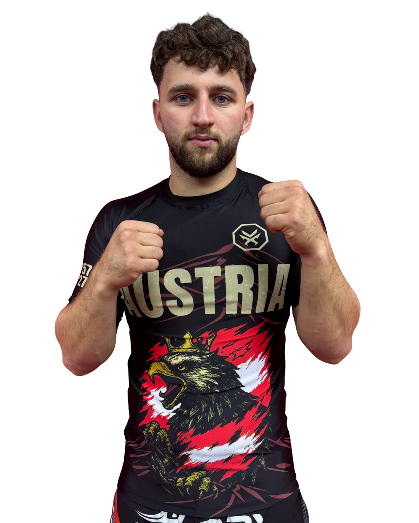 Rashguard – AUSTRIA Edition (Kurzarm) Österreich