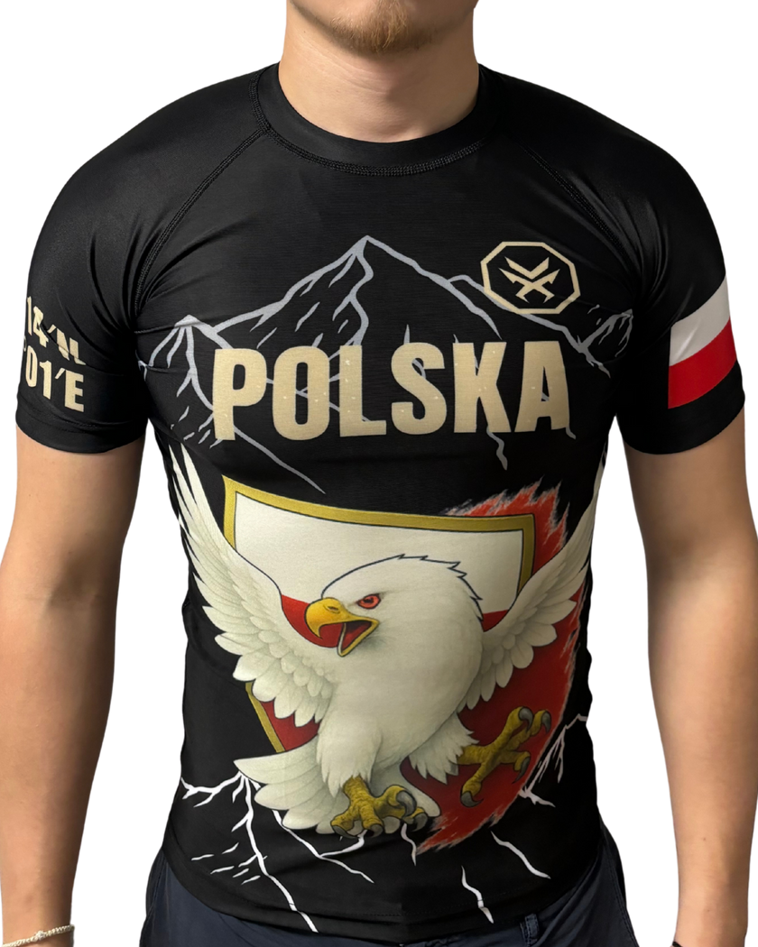 Rashguard  – POLSKA Edition (Kurzarm) Polen