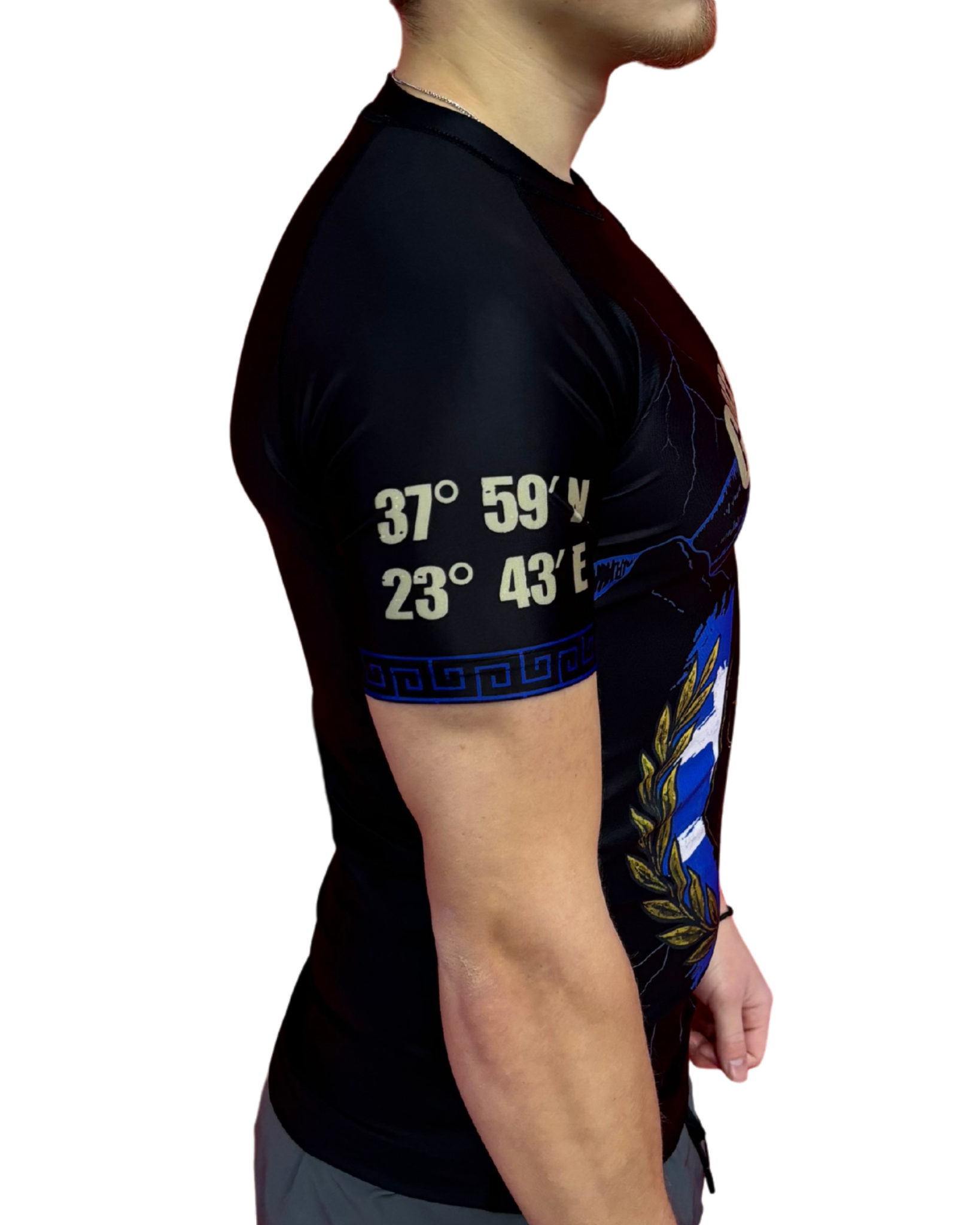 Rashguard  –  GREECE Edition (Kurzarm) Griechenland