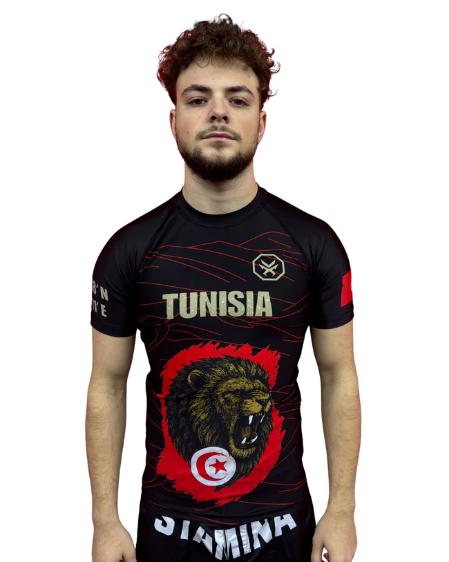 Rashguard  – TUNISIA Edition (Kurzarm) Tunesien