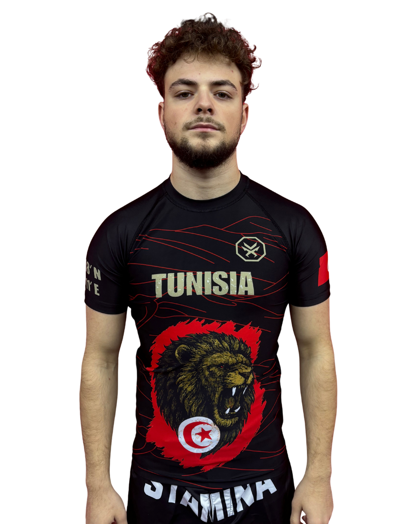 Rashguard  – TUNISIA Edition (Kurzarm) Tunesien