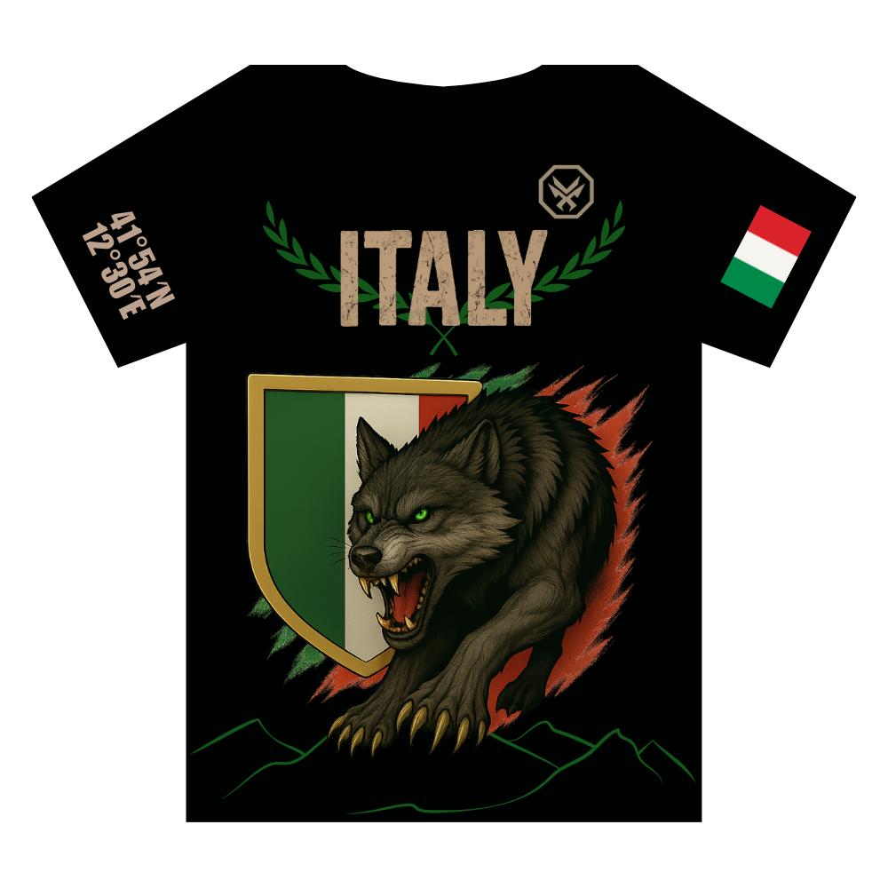 Rashguard  – ITALY Edition (Kurzarm) Italien