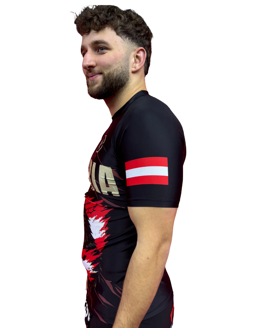 Rashguard – AUSTRIA Edition (Kurzarm) Österreich