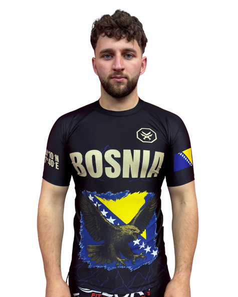 Rashguard – BOSNIA Edition (Kurzarm) Bosnien