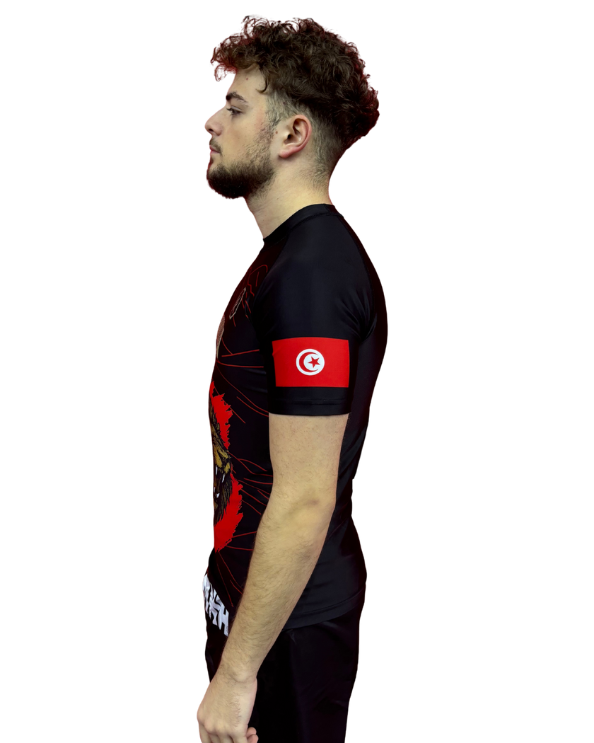 Rashguard  – TUNISIA Edition (Kurzarm) Tunesien