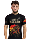 Rashguard  – North Macedonia Edition (Kurzarm) Mazedonien