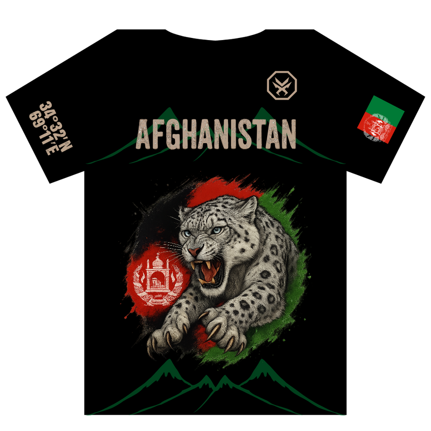 Rashguard  – AFGHANISTAN Edition (Kurzarm) Afghanistan